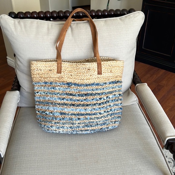 Handbags - Jute & Cotton Tote